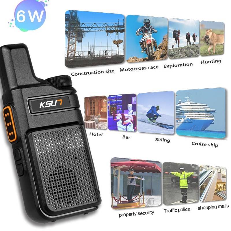 现货M6 Mii Two Way Ra UHF PMR 446 Walkie Talkie Profesioa