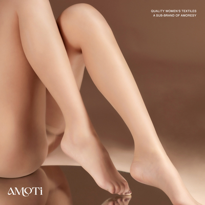 AMOTi性感微闪光美腿塑型连裤袜