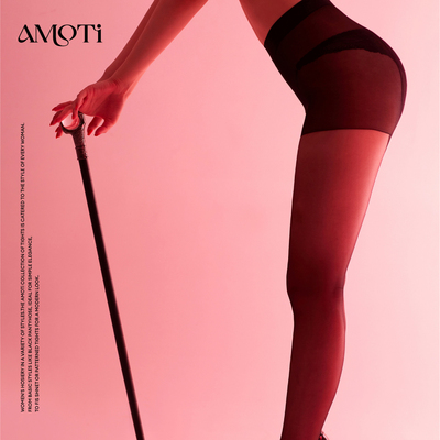 AMOTi性感美腿塑形连裤超薄丝袜