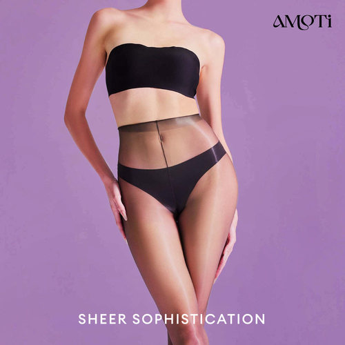 AMOTi 缇 心灵感触 -巨峰果冻[灼灼其华]5D一线裆极光性感丝袜