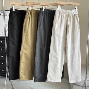 249 裤 松紧腰系带宽松阔感休闲长裤 束脚工装 降落伞裤 试衣间女装