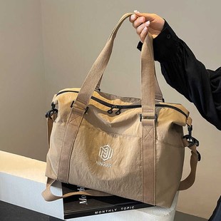 短途旅行包女行李袋男款出行提包防水健身包运动收纳袋旅游手拎包