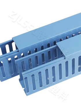 80*50银色灰色pvc线槽走线槽电柜线槽明装PVC行线V槽细齿 理线槽