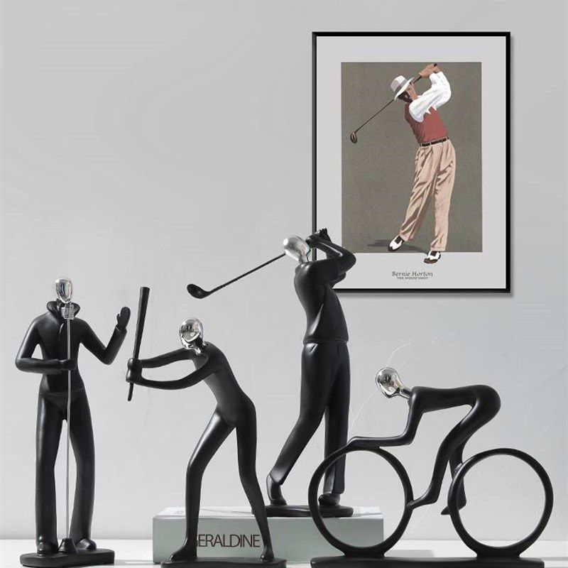 创意人物树脂装饰摆件家居饰品创意客厅书房酒柜装饰品摆件工艺品,特色手工艺,其他特色工艺品,淘宝优惠券,粉丝福利购,淘宝优惠卷