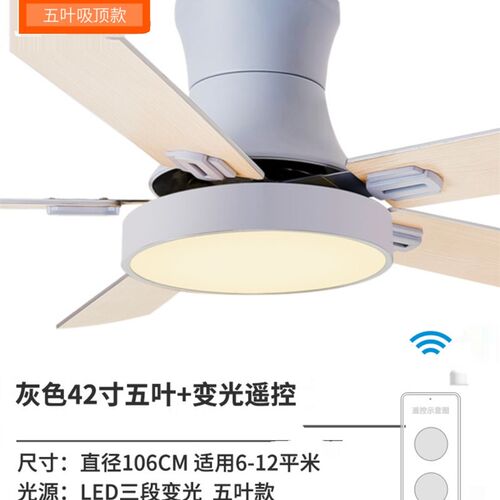 餐欧风扇顶吸灯客厅家用北厅带电扇的TZ.吊灯扇供货