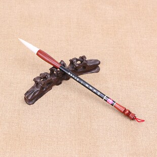 珍木玉羊 木杆+羊毛大中u小文房四宝精品传统毛 厂家毛笔现货