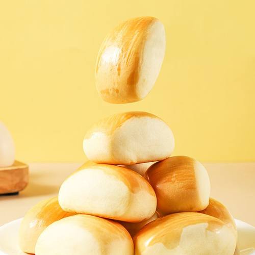 【够吃一个月】奶香小馒头法式面包好吃不贵营养早餐