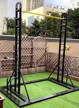 厂家室内外健身单24957杠铸铁 高度可节单调杠学课校体育练训器材