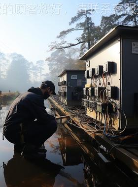 一体化微型水质监测站 工污水废水河湖氮泊COD氨流总磷监RM-WMSM