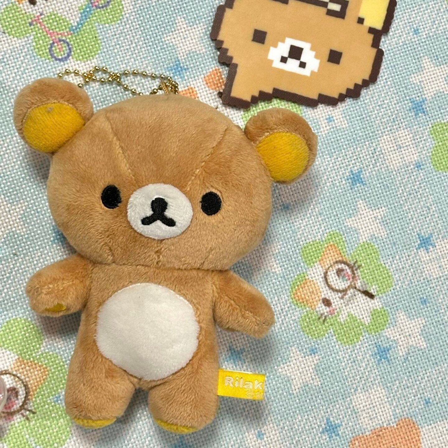 【轻松熊】毛绒玩偶自缝手工diy材料包丑萌可爱挂件钥匙扣小摆件