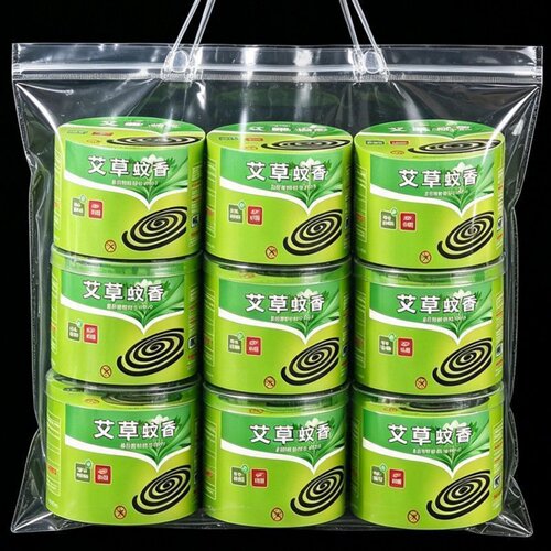 大盘强效蚊香艾草清香型无烟灭蚊家用户外酒店蚊香卧室驱蚊灭蚊香