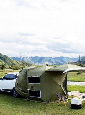 户车V尾外帐篷汽车SU延伸天YL-B020幕后车尾能帐遮阳防晒便携多功