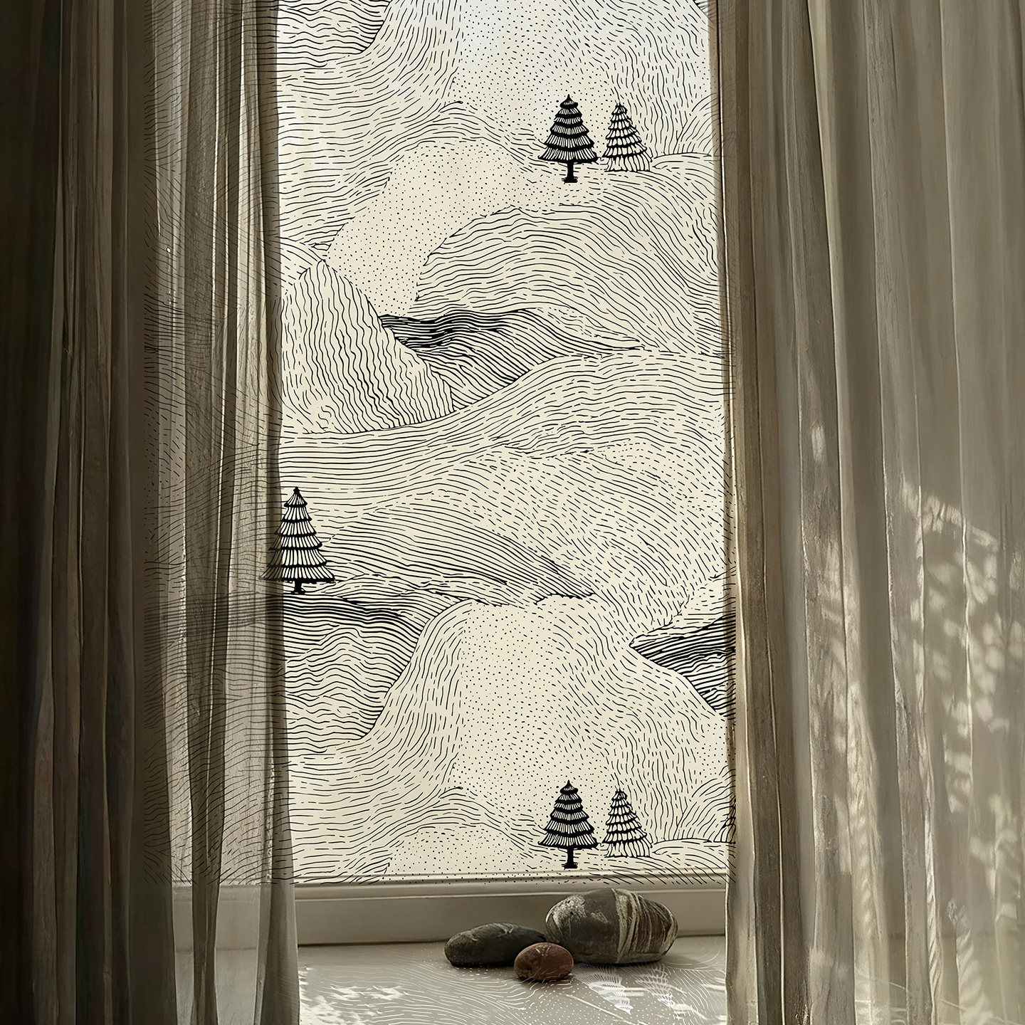 装万家浴室防窥磨砂窗贴