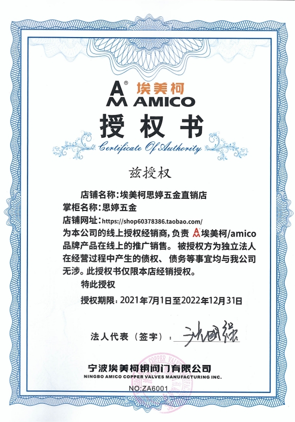 定制埃美柯阀门水表挂件龙头