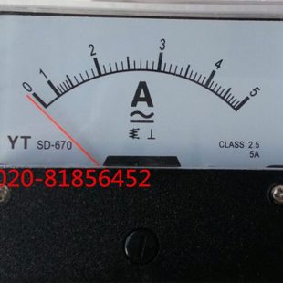5A2070 303AA0 2AT1A5A 1510A 10YSDAAA A交流电流表