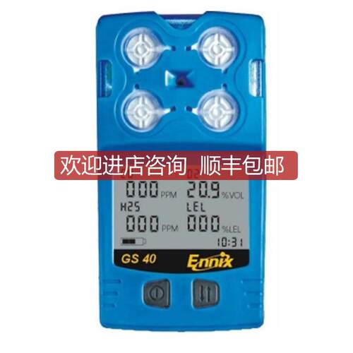 恩尼克斯GS40四合一毒气体检测仪报警器EX O2 CO H2S询价