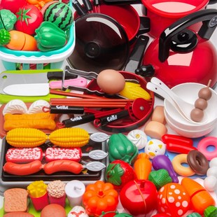餐具勺子儿童厨房组合锅碗瓢盆玩具男童宝宝炊具锅铲做饭小孩厨具