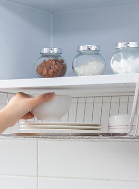 阁导 北欧黑色免打孔厨房壁挂柜gmb11622式橱下调柜吊挂收纳篮味