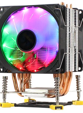 6热管CPU散热器1151风冷CPU风扇2011超静音1155台式机电脑主机775