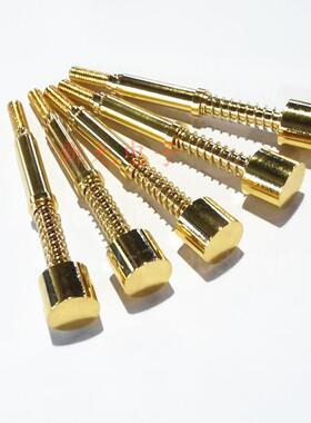 。大电流探针42h0*4820G平头8.0mm 15A弹簧顶针 15安M3螺纹测试针