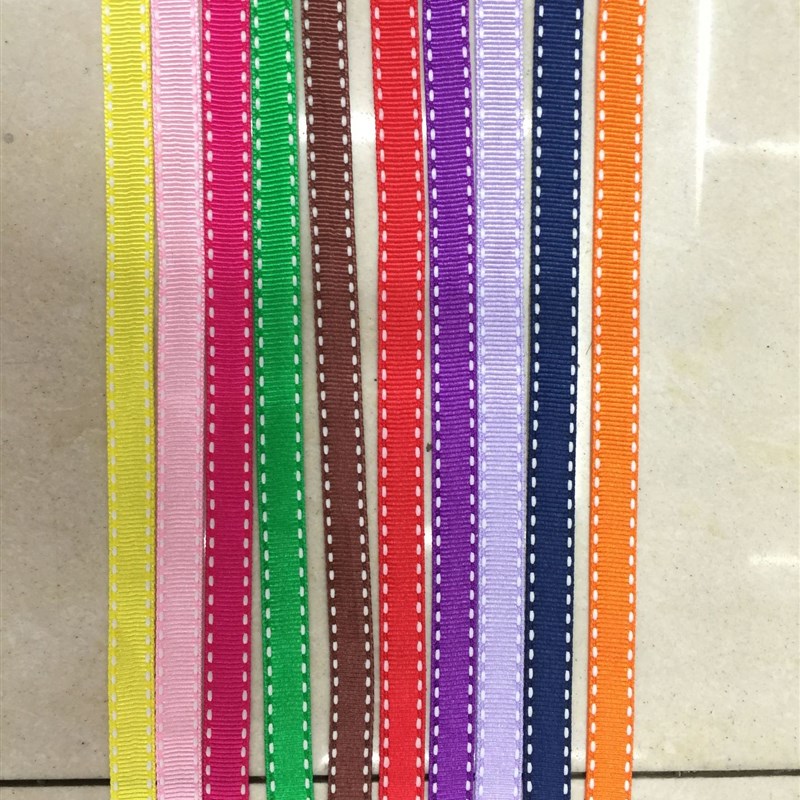 15CM跳线罗纹带跳点圣诞礼品z包装丝带 蛋糕烘培包装发饰1盘50码