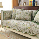 美式 通用防滑盖布高级感欧式 雪尼尔坐垫沙发套 轻奢沙发垫四季 法式