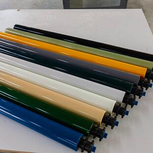 聚氨酯包胶滚轮 无动力输送辊筒PU弹性体套胶 防静电耐磨防脱胶