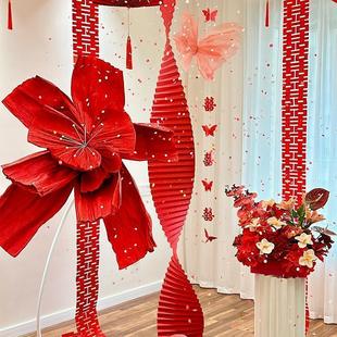 婚房布置套装 饰结婚男方女方卧室新房客厅折纸拉花房间全套 婚礼装