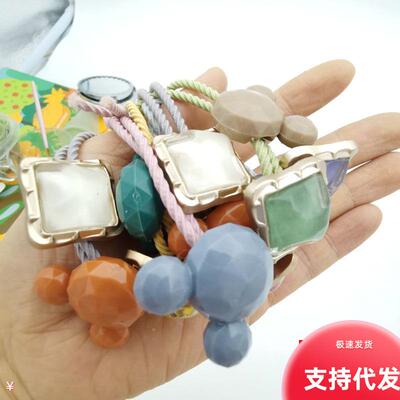 Cute Mickey Mouse hair ties for girls, children's head acces