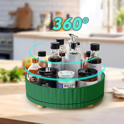 Kitchen Storage Box Multifunctional Rotating Spice Container