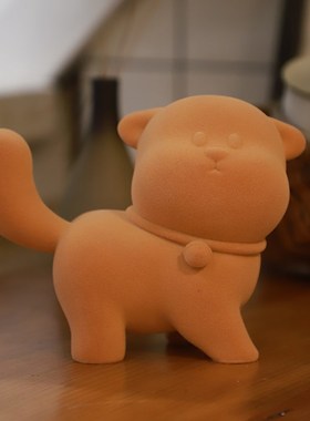 猫咪摆件客厅卧室入户玄关酒柜z电视柜桌面高级感小众轻奢装饰品