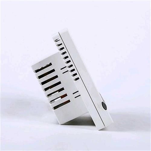 。水地暖温控器开关白色智能液晶可调温度控制器恒温面板家用E81