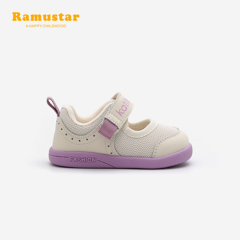 婴儿学步鞋女夏季小童鞋子女童透气布鞋男宝宝凉鞋防滑软底网鞋夏