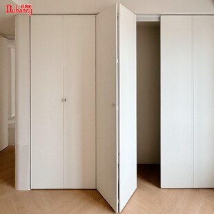 衣橱折叠门隔断门衣帽间门衣柜门木质推拉折叠衣柜门壁橱门折叠门