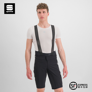 有赞 背带男带口袋自行车公路 Sportful骑行裤 短裤