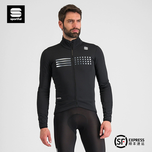 Sportful男款骑行服长袖外套秋冬保暖防风防水带口袋自行车