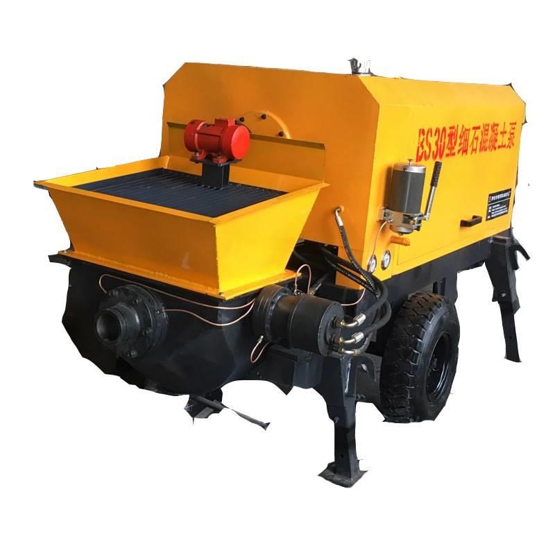 厂家供应小型大颗粒二次构造细C石砂浆水泥混凝土输送泵浇筑泵