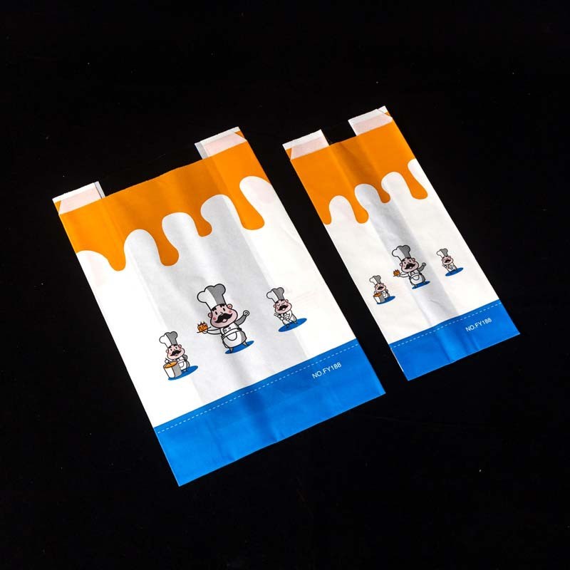 吐司面包包装袋切片吐司麻薯自封袋子烘焙铁丝卷边牛皮纸袋