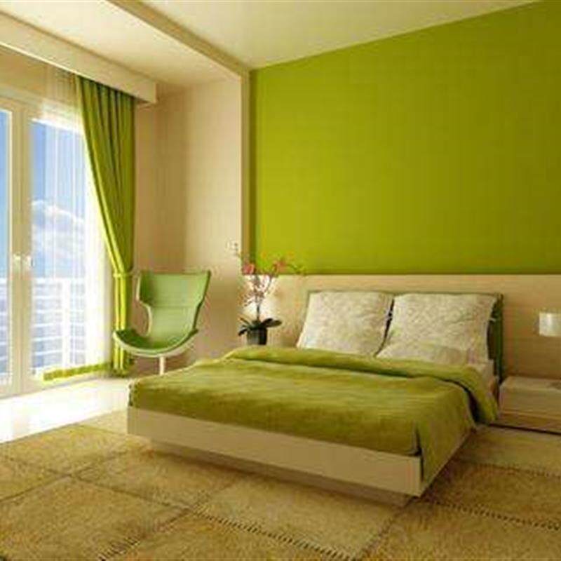 彩色内墙漆调色水性环保乳胶漆墙面净味涂料灰蓝网红色黄蓝绿颜色