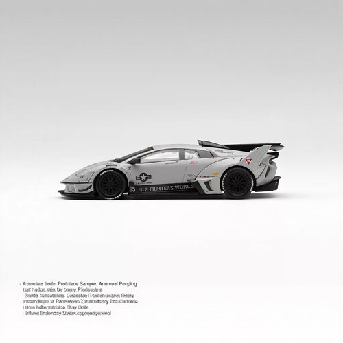 GT164兰博基尼灰色汽车模型