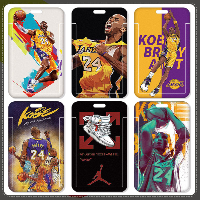 NBA篮球科比卡套带挂绳