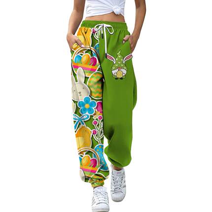 New Printed Women's Sweatpants （3D定制不退不换）女休闲