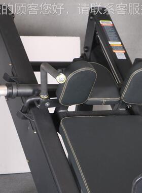 健身房商用斜蹲机器5度斜蹲机腿部臀械多功EM104部能健身力量训4
