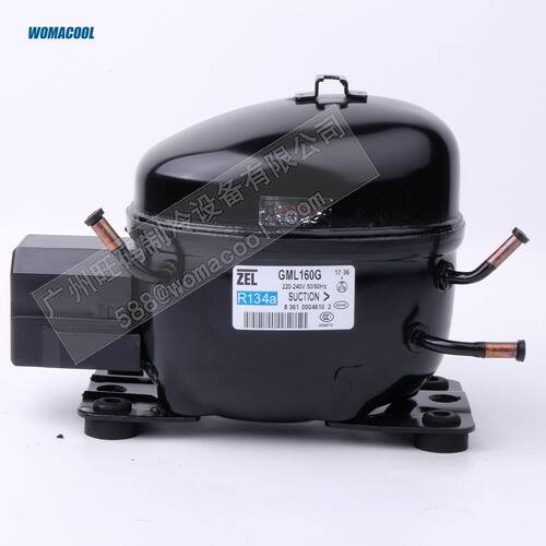 ZEL/扎努西 GML160G 冷媒R134A 电压220-240V~50/60Hz 制冷压缩机