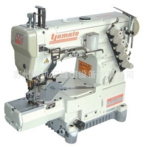 YAMATO缝纫机 大和CC2700筒式三针五线绷缝机 小方头坎车