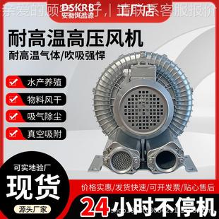 海鲜蒸柜用抗机腐蚀高压风机804低噪流音水果清洗用涡漩气泵 涡风