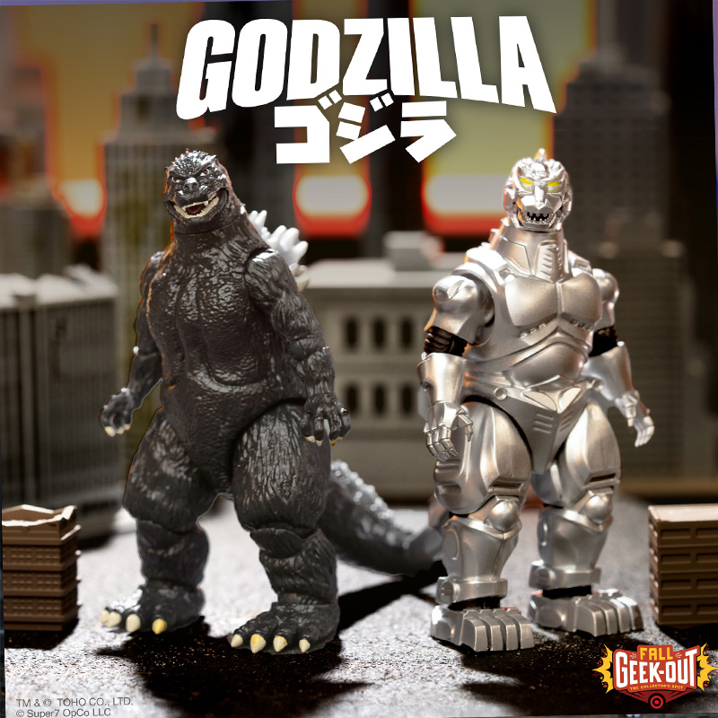 Super7东宝怪兽系列手办收藏品