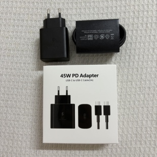 For Samsung 45W EU US Superfast GaN Charger EP-T4510 S24 Note20 s25 Ultra S22 Plus S23 FE A55 1.8m