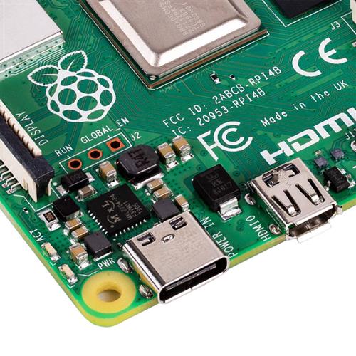 树莓派4B Raspberry Pi 4代B开发板AI人工智能电脑python套件8GB