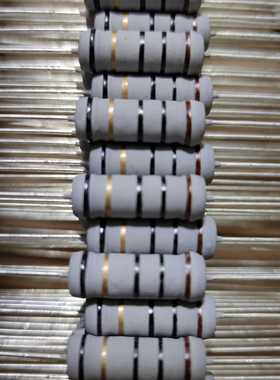 3W5WS线绕保险电阻充电器开关电源变频器常用易坏电阻1R/10R/51R